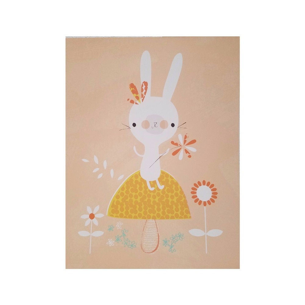 Children's Wall Art Print Loves Me 11X14"